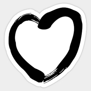 Love Ying Yang Sticker